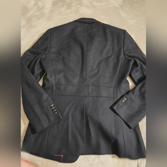 Burberry Wool Silk Pea Coat - Picture 8 of 15